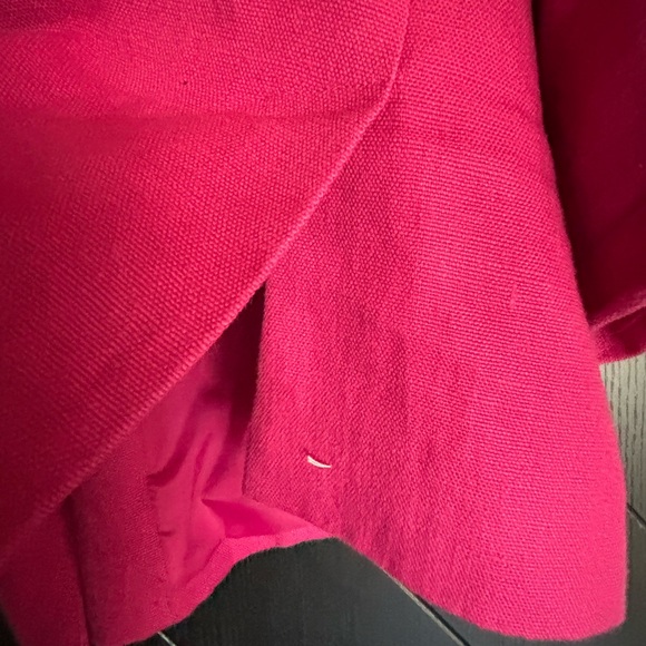 Talbots Fuchsia Cape Jacket - Picture 5 of 9